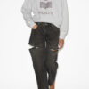 Moby bomullssweatshirt med logo Moby bomullssweatshirt med logo
