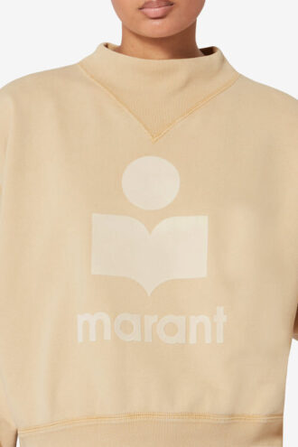 Moby bomullssweatshirt med logo