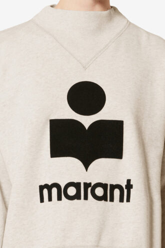 Moby bomullssweatshirt med logo