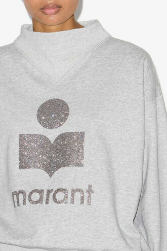 Moby bomullssweatshirt med logo