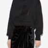 Moby sweatshirt med stand-up krage og logo Moby sweatshirt med stand-up krage og logo