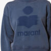 Mobyli bomullssweatshirt med logo Mobyli bomullssweatshirt med logo