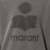Mobyli bomullssweatshirt med logo Mobyli bomullssweatshirt med logo