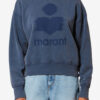 Mobyli bomullssweatshirt med logo Mobyli bomullssweatshirt med logo