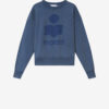 Mobyli bomullssweatshirt med logo Mobyli bomullssweatshirt med logo