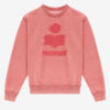 Mobyli bomullssweatshirt med logo Mobyli bomullssweatshirt med logo