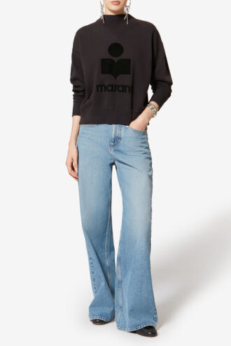 Mody bomullssweatshirt med logo