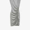 Nadilia kort metallisk jerseykjole