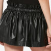 Naline shorts i mykt imitert skinn Naline shorts i mykt imitert skinn