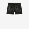 Naline shorts i mykt imitert skinn Naline shorts i mykt imitert skinn