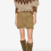 Natania Mohair Fair Isle-mønstret genser