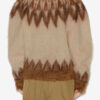 Natania Mohair Fair Isle-mønstret genser