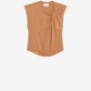 Nayda asymmetrisk bomulls-T-skjorte Nayda asymmetrisk bomulls-T-skjorte