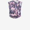 Nayda asymmetrisk bomulls-T-skjorte med trykk Nayda asymmetrisk bomulls-T-skjorte med trykk