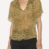 Neslya-bluse i muslin med print Neslya-bluse i muslin med print
