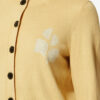 Newton cardigan i bomull og ull med logo Newton cardigan i bomull og ull med logo