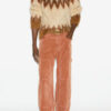 Nicolas Mohair Fair Isle-mønstret genser Nicolas Mohair Fair Isle-mønstret genser