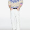Nicolas Mohair Fair Isle-mønstret genser Nicolas Mohair Fair Isle-mønstret genser