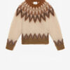 Nicolas Mohair Fair Isle-mønstret genser Nicolas Mohair Fair Isle-mønstret genser
