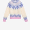 Nicolas Mohair Fair Isle-mønstret genser Nicolas Mohair Fair Isle-mønstret genser