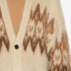 Nielson Mohair Fair Isle-mønstret cardigan Nielson Mohair Fair Isle-mønstret cardigan