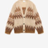 Nielson Mohair Fair Isle-mønstret cardigan Nielson Mohair Fair Isle-mønstret cardigan