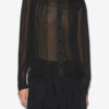 Noeline-bluse i trykt krepp Noeline-bluse i trykt krepp