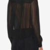 Noeline-bluse i trykt krepp Noeline-bluse i trykt krepp