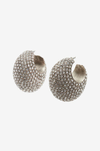 Nyt Rhinestone Hoop Earrings