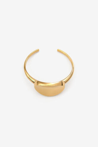 Ory mansjettarmbånd i gullfinish messing