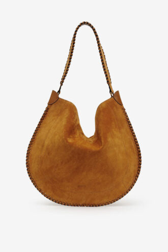Oskan Hobo Soft Bag i flettet kalveskinn