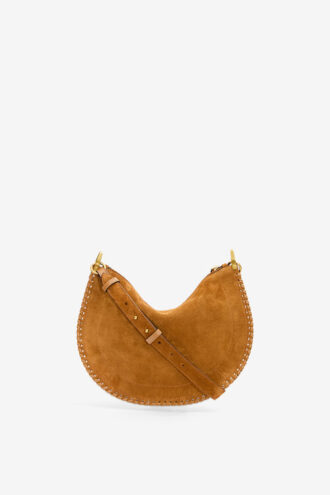 Oskan Soft Zip Bag i flettet kalveskinn
