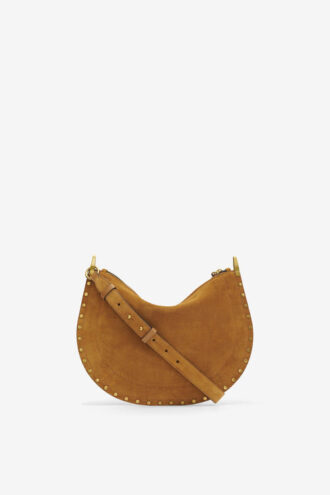Oskan Soft Zip Bag i semsket kalveskinn