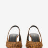 Padim slingback-pumps i leopardmønstret ruskind Padim slingback-pumps i leopardmønstret ruskind