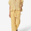 Payton kaftan-stil topp i bomull og blomsterblonder Payton kaftan-stil topp i bomull og blomsterblonder