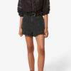Peline bomullsbluse med blomsterblonder Peline bomullsbluse med blomsterblonder