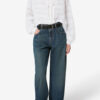 Peline bomullsbluse med blomsterblonder Peline bomullsbluse med blomsterblonder