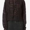 Peline bomullsbluse med blomsterblonder Peline bomullsbluse med blomsterblonder