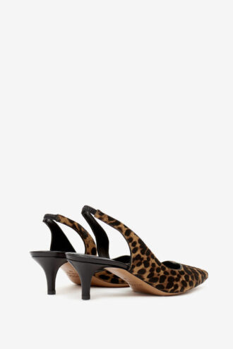 Piery pumps med stilettheel og print