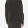 Pipper drapert jersey-sweatshirtkjole Pipper drapert jersey-sweatshirtkjole