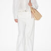 Plalia bluse i rynket bomullsvoile Plalia bluse i rynket bomullsvoile