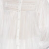 Plalia bluse i rynket bomullsvoile Plalia bluse i rynket bomullsvoile