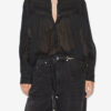 Plalia bluse i rynket bomullsvoile Plalia bluse i rynket bomullsvoile