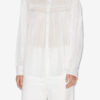 Plalia bluse i rynket bomullsvoile Plalia bluse i rynket bomullsvoile