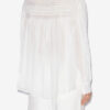 Plalia bluse i rynket bomullsvoile Plalia bluse i rynket bomullsvoile