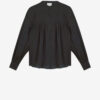 Plalia bluse i rynket bomullsvoile Plalia bluse i rynket bomullsvoile