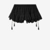 Puria korte bomullsshorts med broderi Puria korte bomullsshorts med broderi