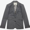 Reva stripete dressjakke i ren ull Reva stripete dressjakke i ren ull