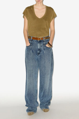 Rodayna plisserte denimjeans Rodayna plisserte denimjeans