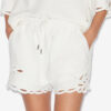 Safa korte shorts med broderi Safa korte shorts med broderi